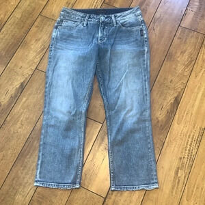 Silver suki jean capris